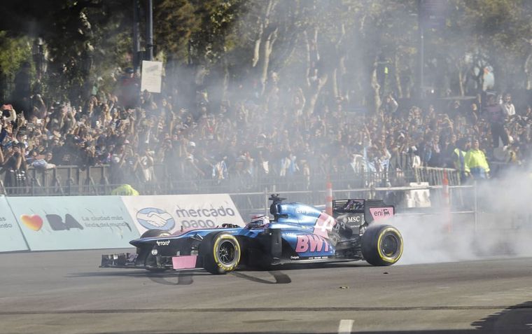 Franco Colapinto cerr&oacute; su exhibici&oacute;n con una imagen inolvidable.