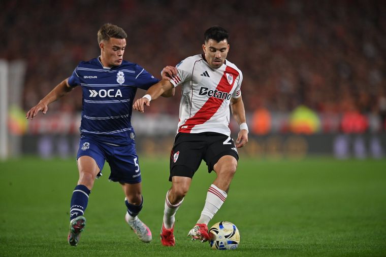Marcos Acuña también será titular ante Central. Marcos Acuña también será titular ante Central.