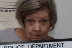 Las autoridades arrestaron a Bonnie Gooch, de 78 años, por robar un banco, el tercero que asalta en su vida. Foto: DPTO DE POLICÍA DE PLEASANT HILL, MISURI