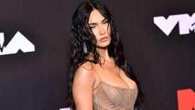 Megan Fox volvió a sorprender con su outfit.