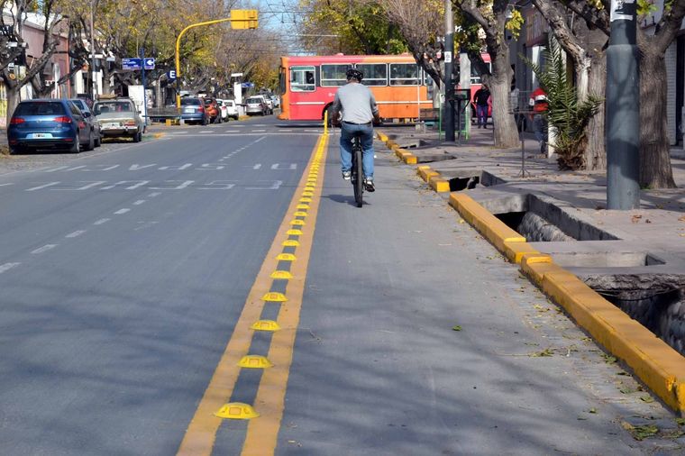 Ciclovías en Guaymallén, ¿una solución o un problema? Foto: Municipalidad de Guaymallén