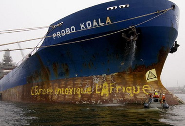 Los barcos de Trafigura, en la mira.