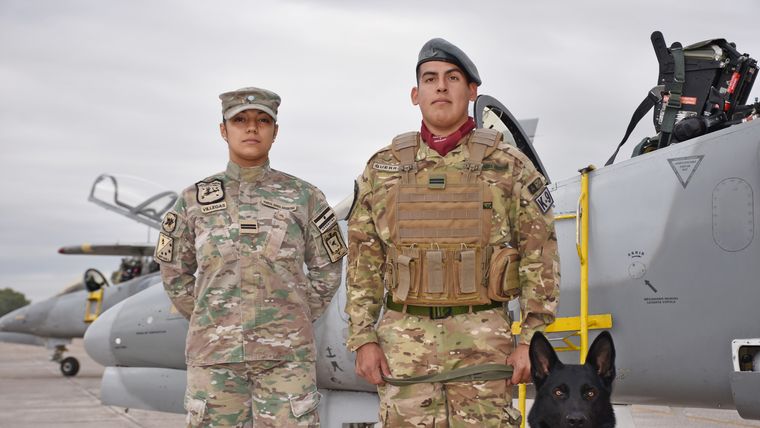 Cómo ser soldado de la Brigada Aérea de Mendoza.&nbsp;
