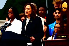 Harris ya está en campaña en Estados Unidos. Foto: Efe.