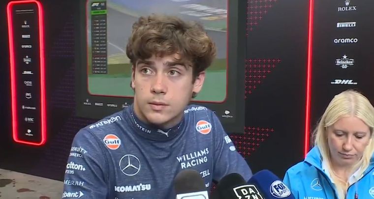 El oriundo de Pilar no tuvo su mejor performance en Interlagos. Foto: Captura