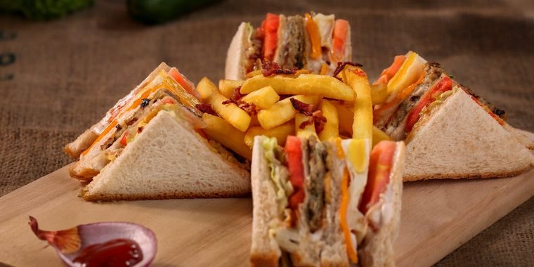 Sándwich de pollo Foto: Pexels