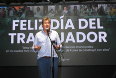 Roly Santacroce, intendente de Funes, pidió licencia para ir al Mundial.&nbsp;