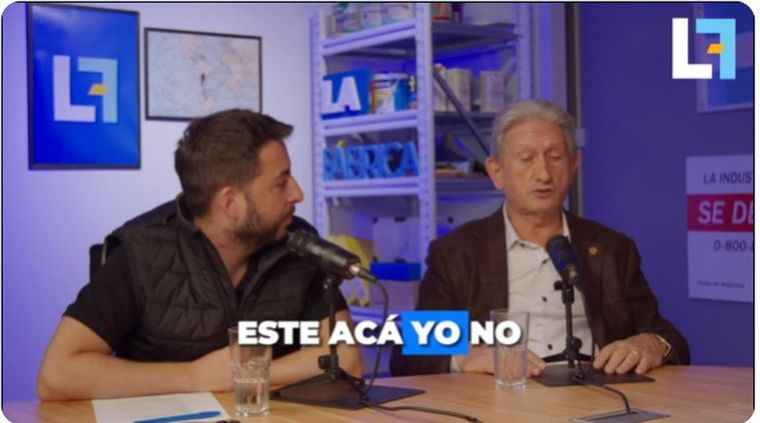 El empresario fue entrevistado por el podcast La Fábrica, que llevan adelante industriales argentinos. 