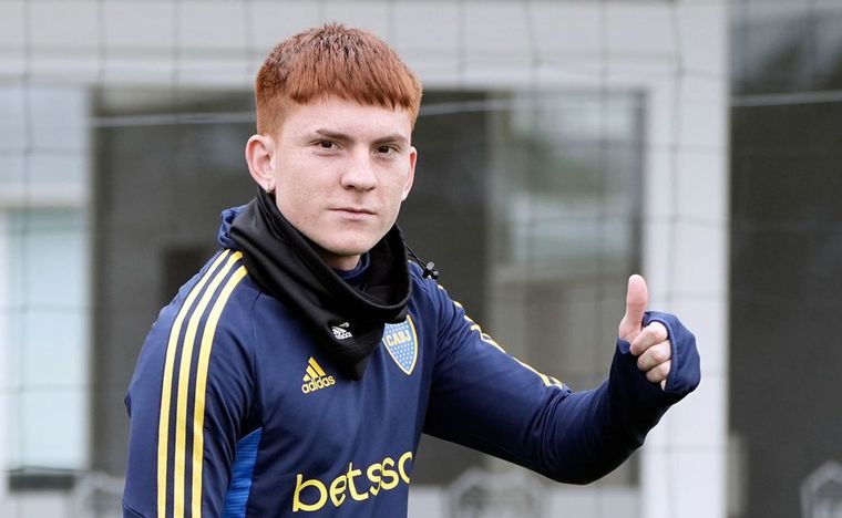 Valentin Barco no está descartado en Boca. Foto: Noticias Argentinas