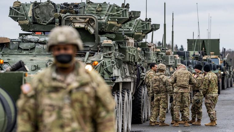 Las tropas seguirán luchando en Ucrania. Foto: Cnbc.