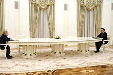 crisis en ucrania: vladimir putin afirmo que rusia no quiere una guerra