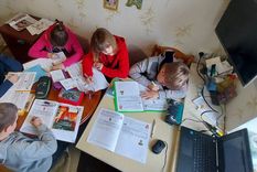 Nuestros niños están siendo destruidos por la guerra. Foto: Gentileza: Inna Usenko.