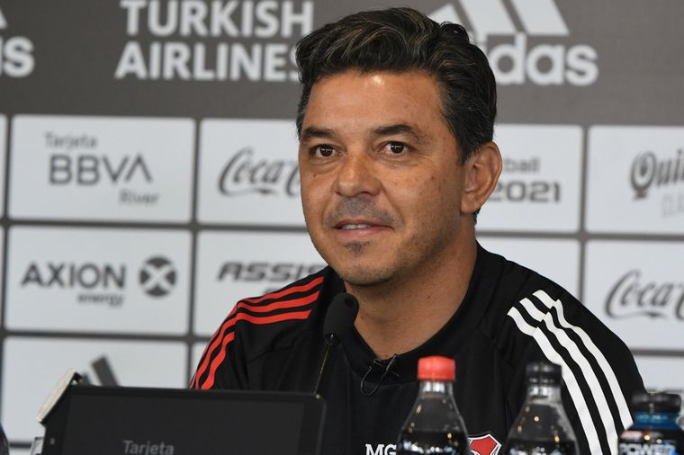 Marcelo Gallardo, DT de River. Foto: River Plate