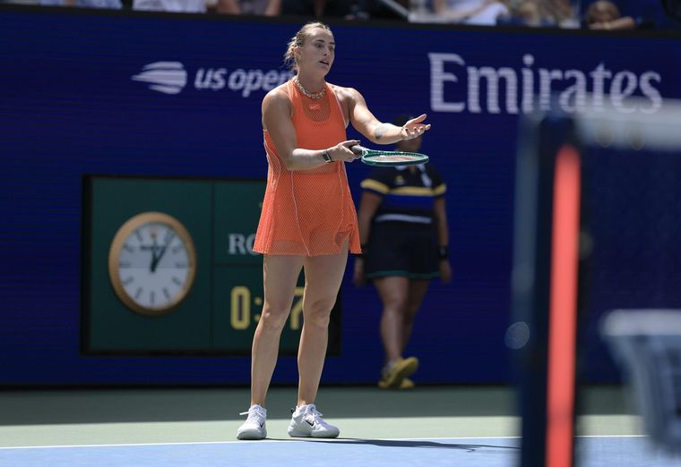 Aryna Sabalenka protagonizó un bizarro episodio en pleno US Open.
