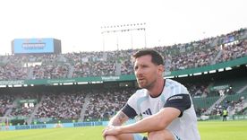 El sentido mensaje de Lionel Messi al público que fue a ver a la Selección argentina en Elche: Todavía me emociona. Foto: EFE El sentido mensaje de Lionel Messi al público que fue a ver a la Selección argentina en Elche: Todavía me emociona. Foto: EFE