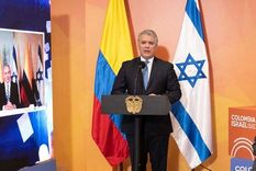 Duque y Netanyahu firmaron el TLC de manera virtual el 10 de agosto.