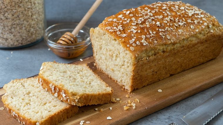 pancaserodeavena Pan casero de avena y de miel Foto: El Mundo Eats