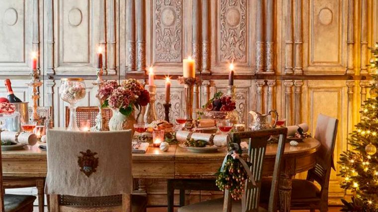 La Navidad es una oportunidad para introducir un poco de brillo en los interiores.&nbsp;Créditos: Future / Malcolm Menzies