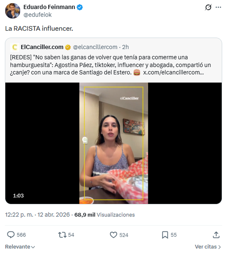 El periodista fue contundente con su opinión tras los clips virales. El periodista fue contundente con su opinión tras los clips virales.