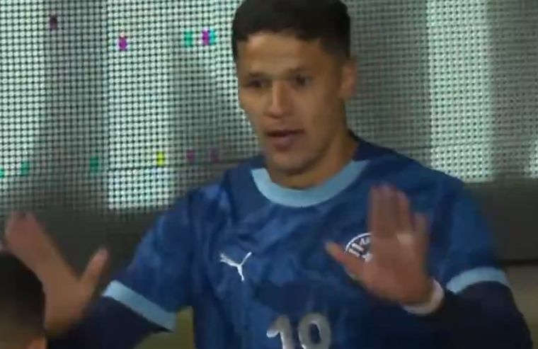Alex Arce anotó su primer tanto con la camiseta paraguaya.&nbsp;
