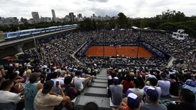 El Argentina Open hizo su apertura en el Buenos Aires Lawn Tennis Club.