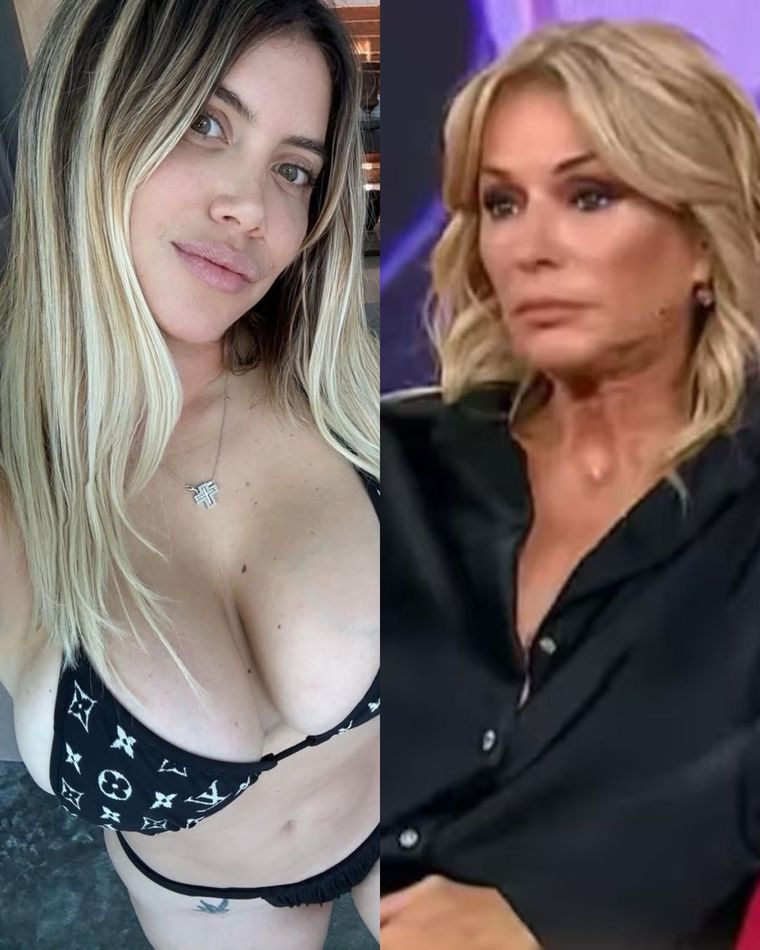 Wanda Nara reveló por qué trató de ensobrada a Yanina Latorre. Foto: Instagram @wanda_nara y captura de TV de América.