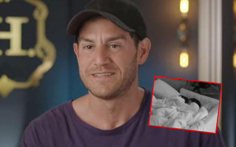 Momento hot El hermano de Jimena Barón concretó con una de sus compañeras.