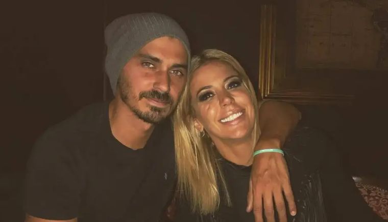 Virginia Gallardo Junto a Martin Rojas El esposo de Virginia Gallardo sufrió un accidente automovilístico.