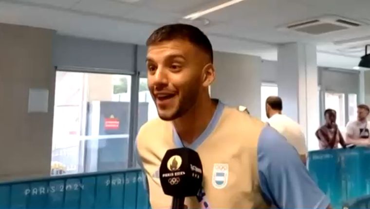 Gerónimo Rulli habló del papelón en Argentina-Marruecos. Foto: captura TyC Sports