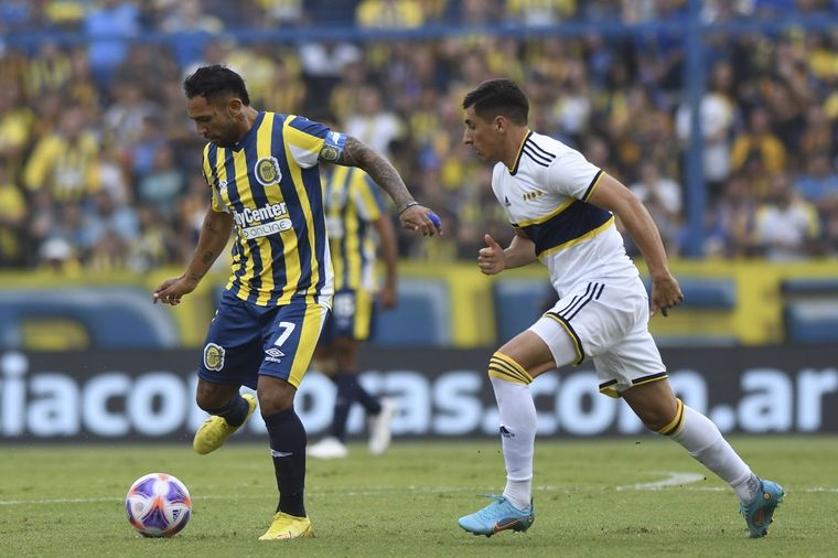 Central y Boca juegan en Rosario. Foto: NA