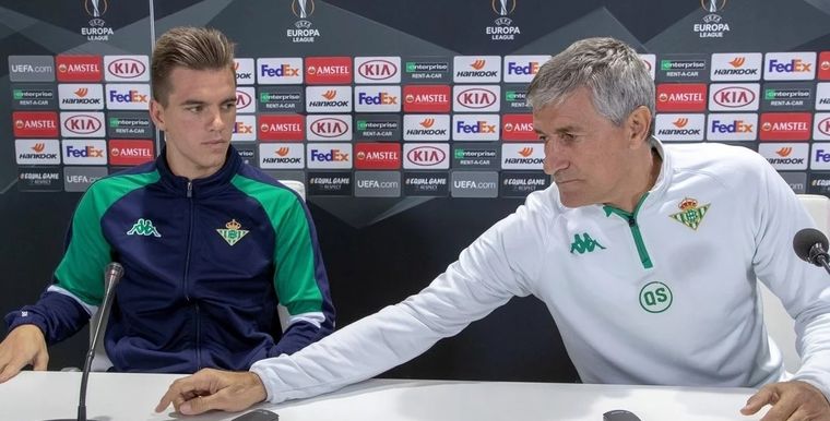 Quique Setién Lo Celso