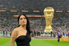 el millonario vestido que lali esposito lucio en qatar y un accesorio que dio la nota el millonario vestido que lali esposito lucio en qatar y un accesorio que dio la nota