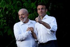 Lula da Silva y Emmanuel Macron le enviaron un rotundo mensaje a Nicolas Maduro Foto: REUTERS/Ueslei Marcelino