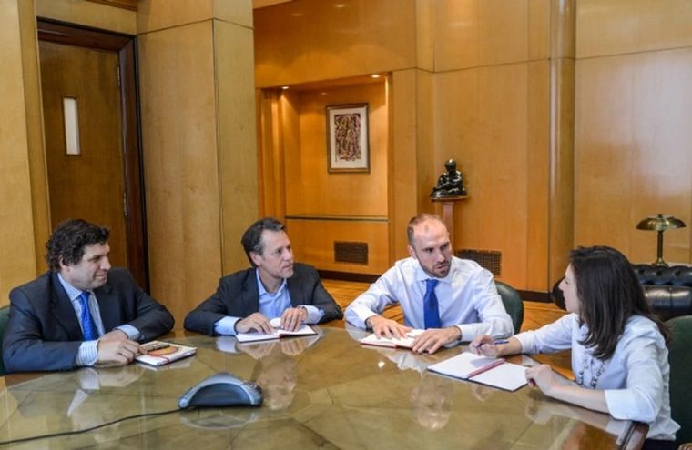 Sergio Chodos, Luis Cubeddu, Martín Guzmá y Julie Kosack  (Foto Infobae)