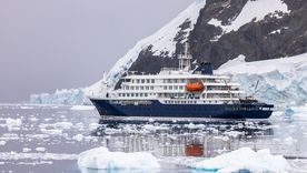 El crucero MV Hondius.