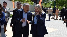 Alfredo Cornejo y Hebe Casado juntos en Valparaíso. Alfredo Cornejo y Hebe Casado juntos en Valparaíso.
