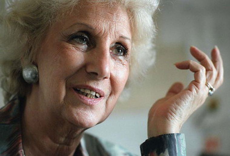 Estela de Carlotto no tiene adhesiones en el PD. Foto: Infocielo