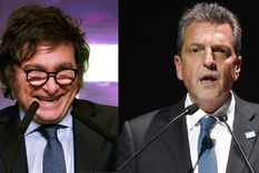 Tras el balotaje, los vasos comunicantes de Javier Milei con el equipo económico de Sergio Massa se intensificaron y primó la buena sintonía. Foto: Noticias Argentinas