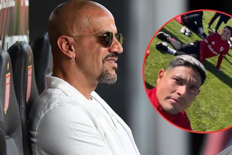 Juan Sebastián Verón habló de los jugadores que fueron apartados en River y apuntó contra la dirigencia.