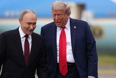 Putin y Trump durante el encuentro que mantuvieron en Alaska en agosto. Putin y Trump durante el encuentro que mantuvieron en Alaska en agosto.