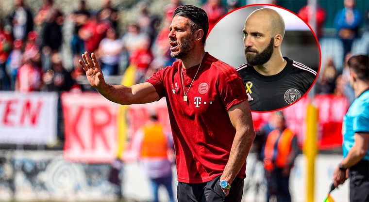 El Pipita Higuaín habló de la llegada de Demichelis a River.