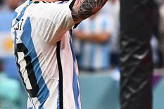 Messi festejó el pase a la final del Mundial de Qatar 2022 también por redes. Foto: EFE