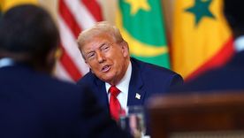 Trump dijo a presidentes africanos que quería avanzar en "acuerdos de terceros países seguros" para enviar migrantes. Trump dijo a presidentes africanos que quería avanzar en "acuerdos de terceros países seguros" para enviar migrantes.