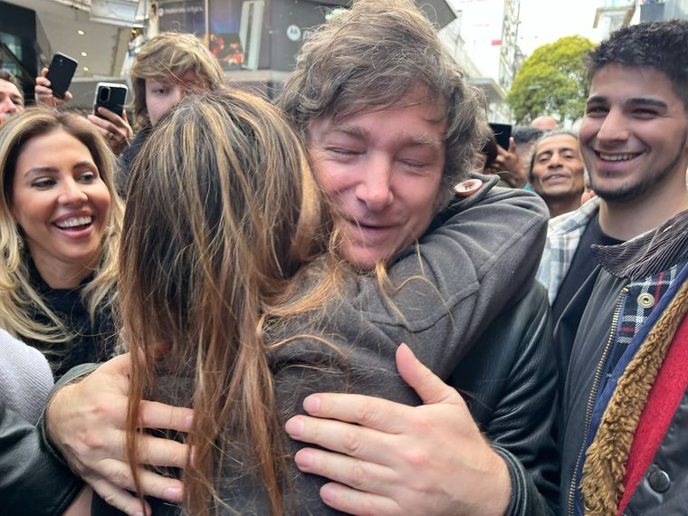 El precandidato presidencial libertario desembarcará en Mendoza este sábado en la recta final hacia las PASO. Foto: Prensa Milei