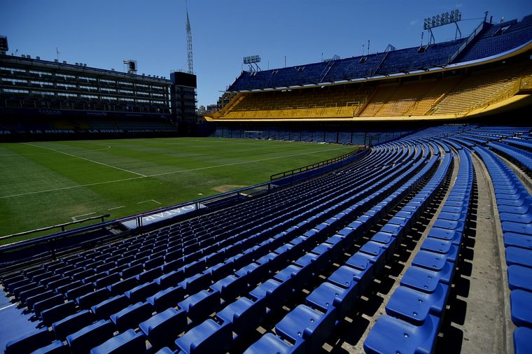 Si no es en River, la Bombonera podría ser el escenario del duelo con Uruguay. Foto: @BocaJrsOficial