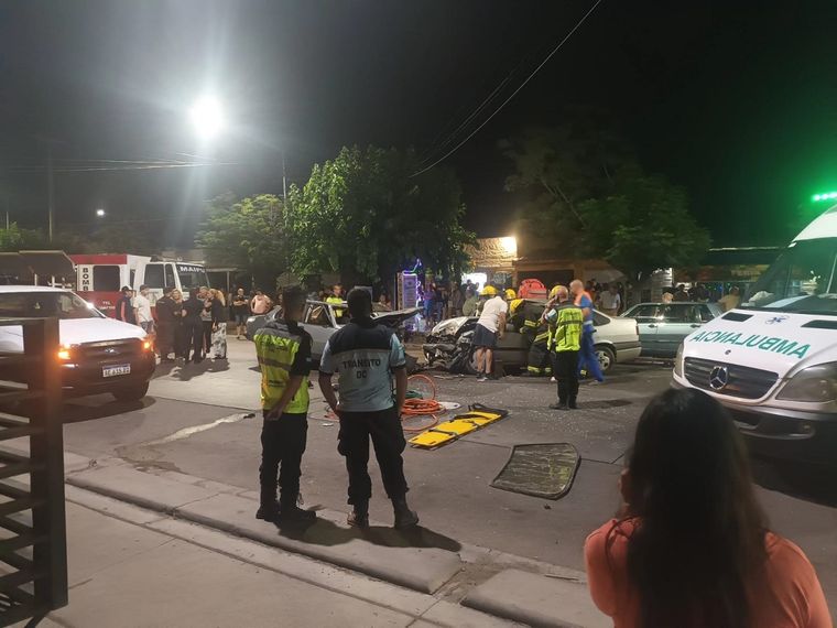 El accidente en Maipú dejó un fallecido Foto: Ministerio de Seguridad