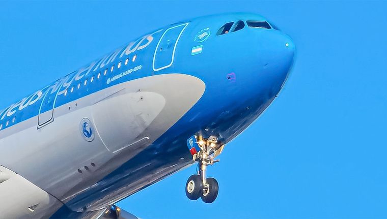 Las autoridades defendieron la nueva gestión Foto: Aerolíneas Argentinas