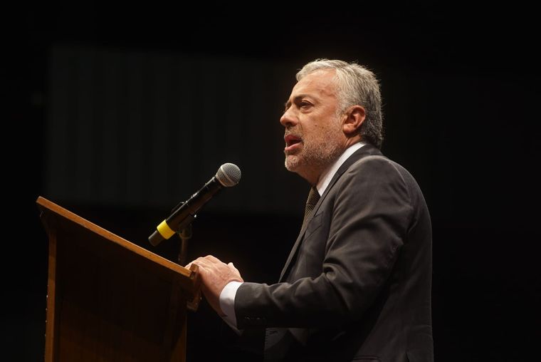Alfredo Cornejo en el Acto de Apertura del Año Judicial 2024 Foto: Prensa Gobierno de Mendoza