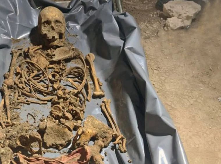 El esqueleto fue hallado en la localidad bonaerense de González Catán