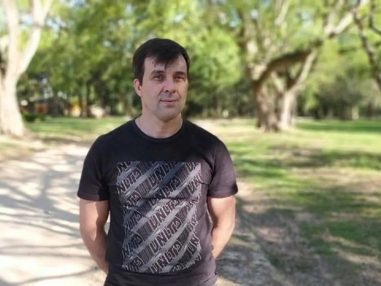 Pablo Damián Grottini está acusado de asesinar a su hermano, a su hija y a su madre Foto: NA